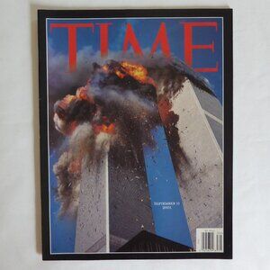 NEW SEPT 11 2001 911 TIME MAGAZINE TWIN TOWERS WORLD TRADE CENTER ATTACK EDITION